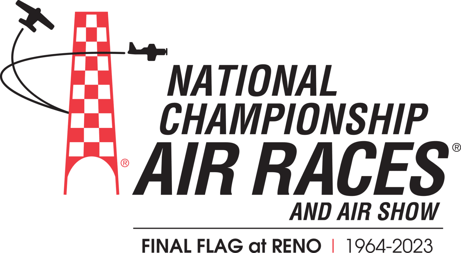 A poster of the national championship air races and airshow.