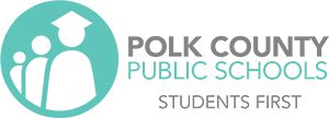 A logo for polk county public schools.