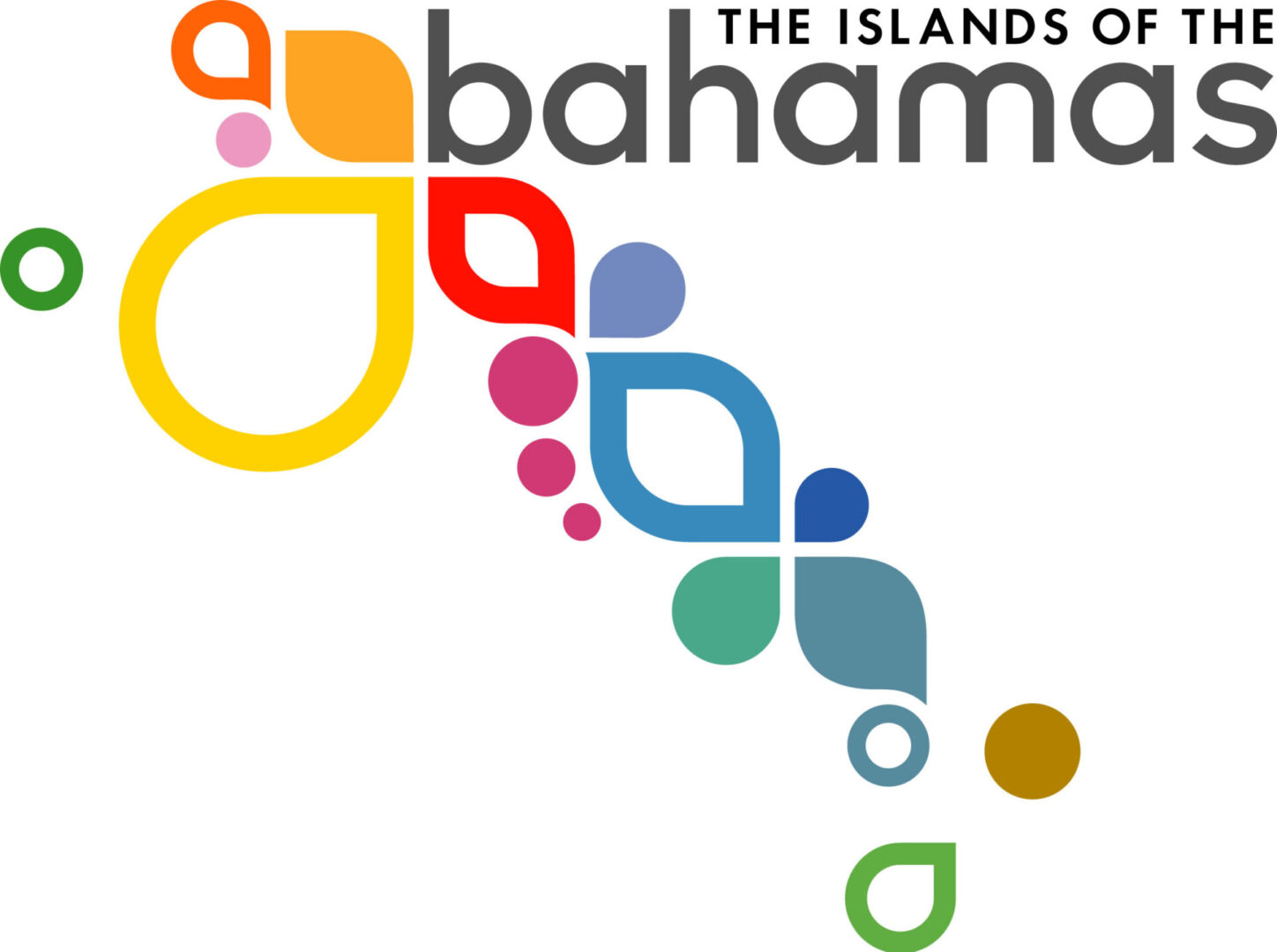 A colorful logo for the islands of bahama.