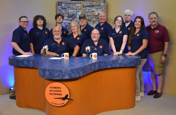 Florida Aviation Network crew on set.